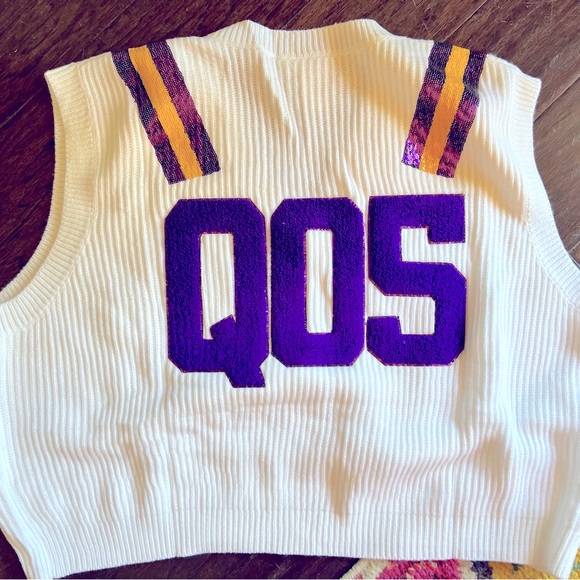 NWT Queen of Sparkles Queen Team sweater vest - Picture 2 of 2